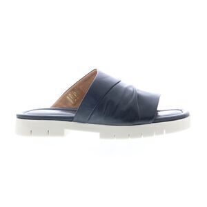 Miz Mooz Navy Blue Slide Sandals